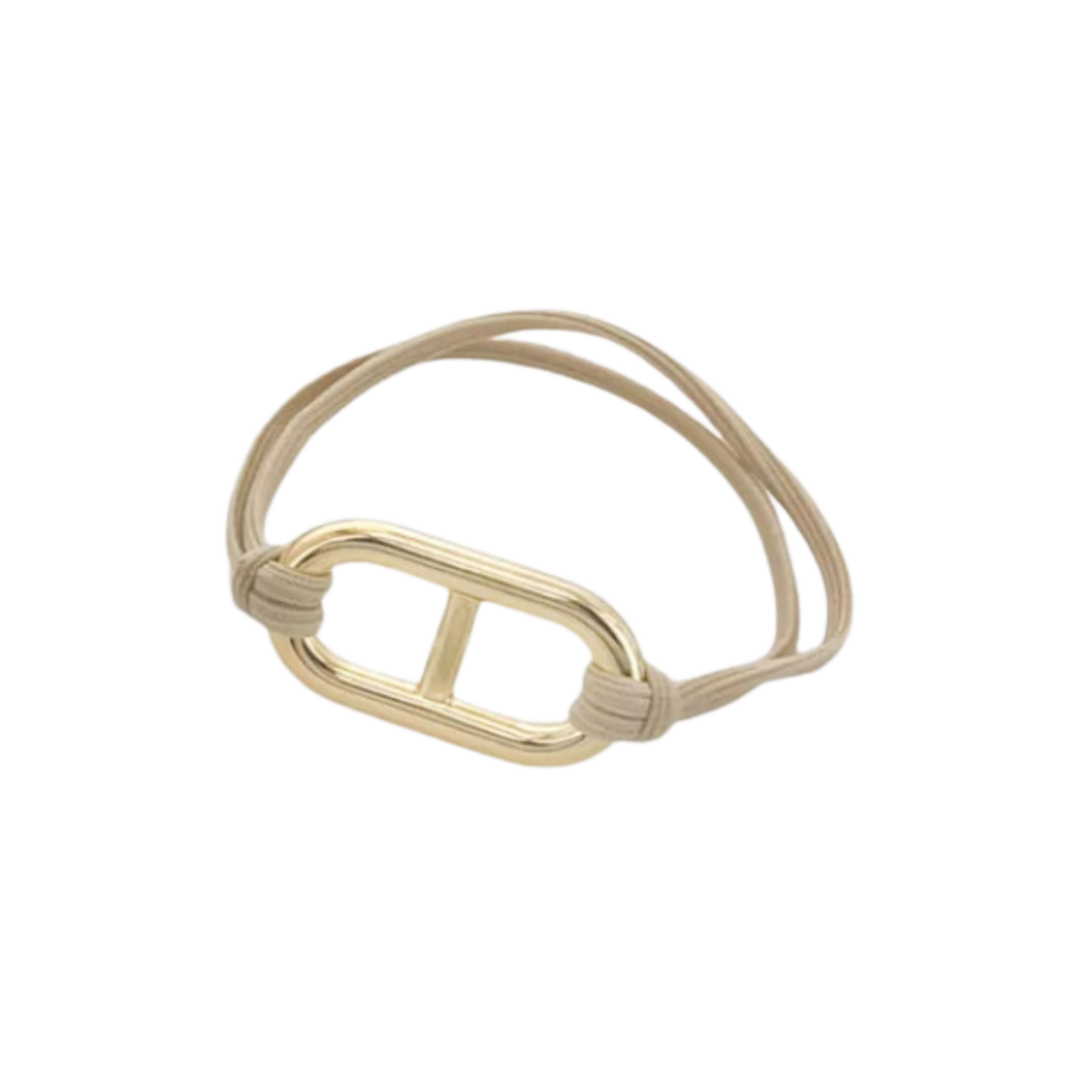 Flare Tan & Gold Hairband