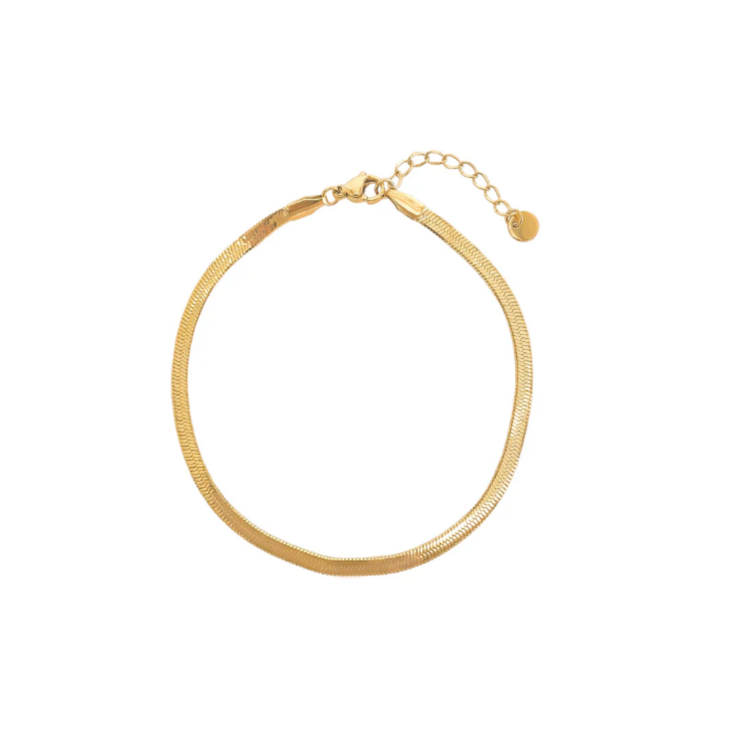 Herringbone Anklet