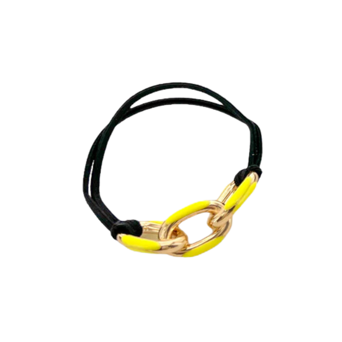 Neon Enamel Hair Tie