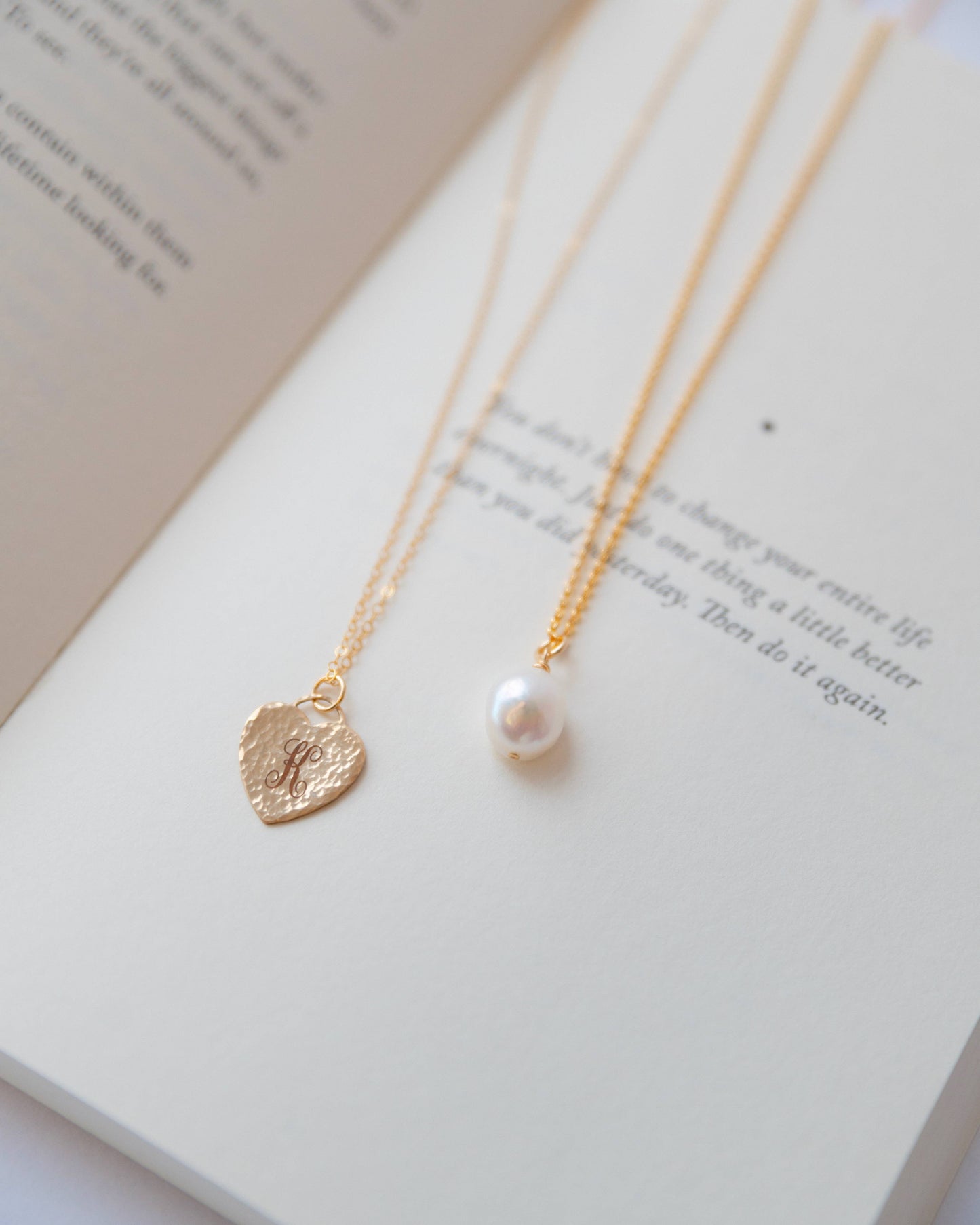 Mackenzie Freshwater Pearl Necklace Gold Filled