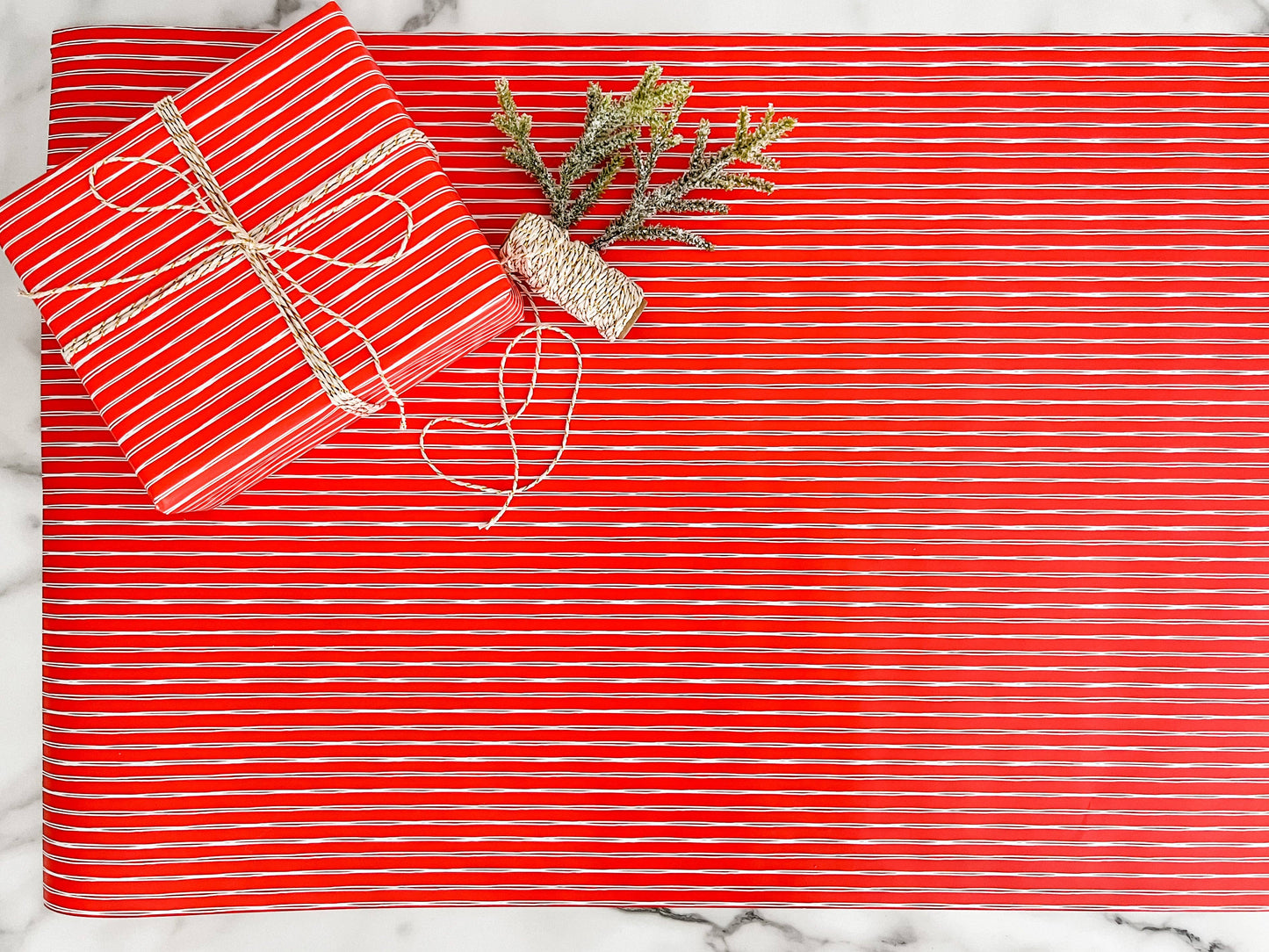 Candy Cane Stripes Wrapping Paper