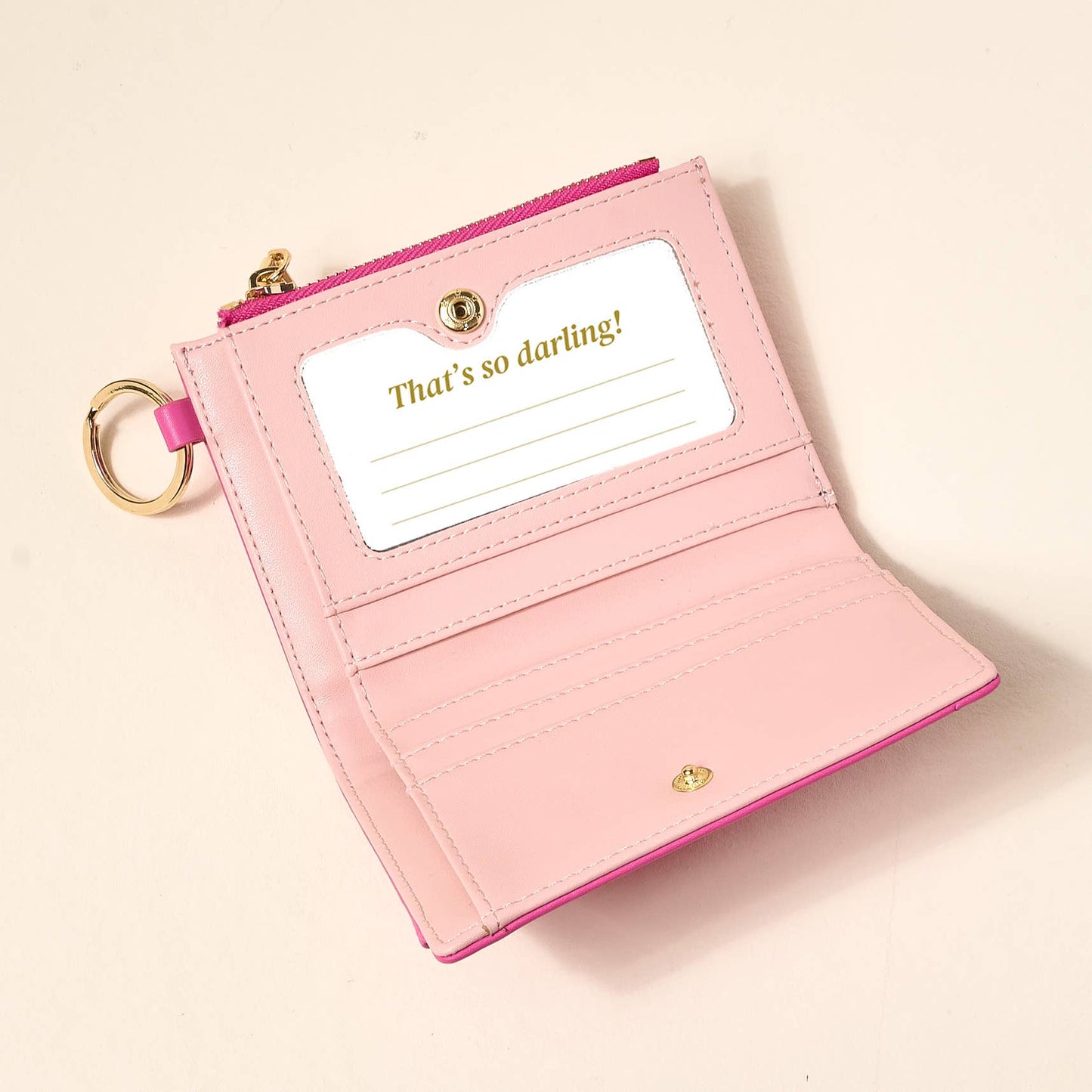Luxe Pocket Wallet–Hot Pink
