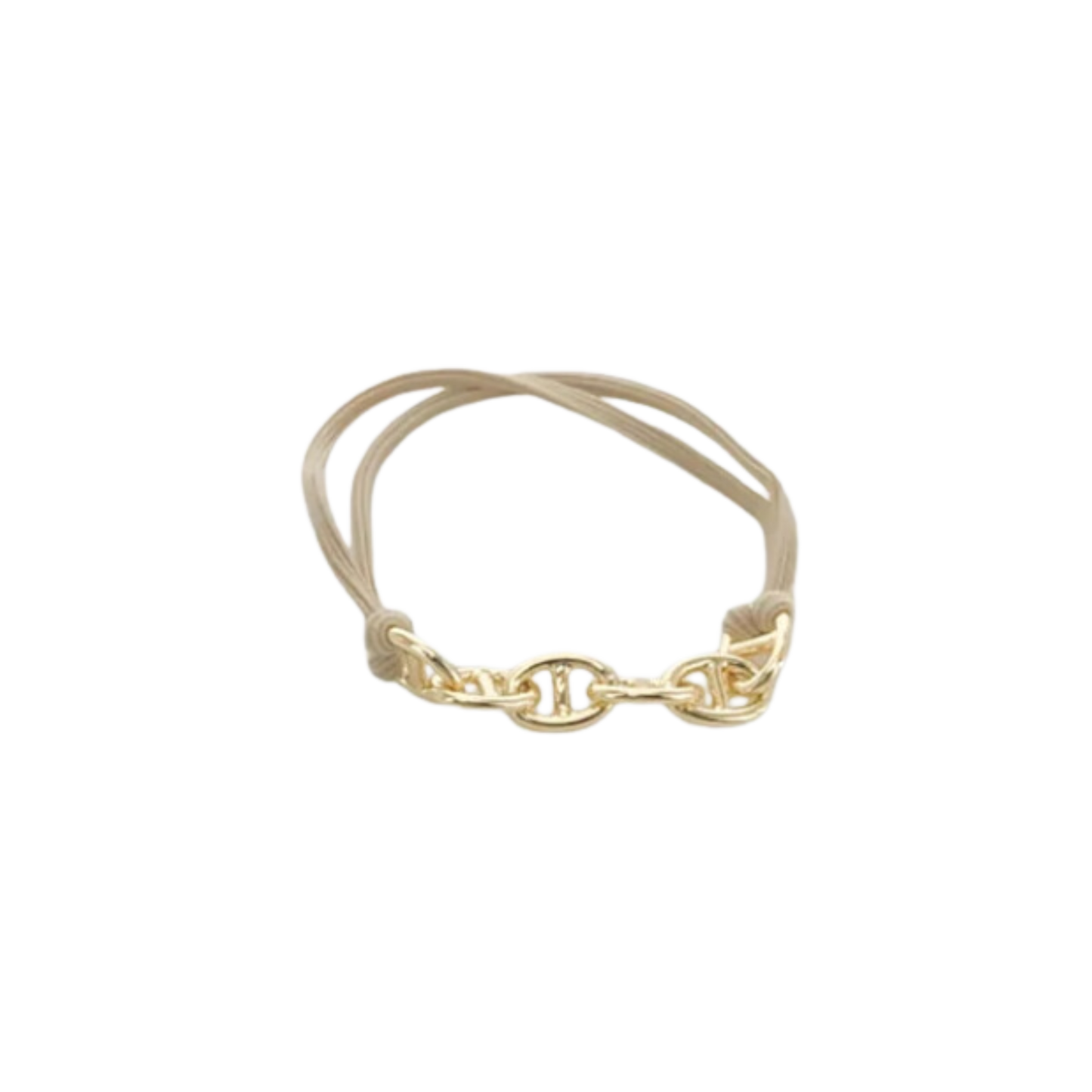 Flare Tan & Gold Hairband