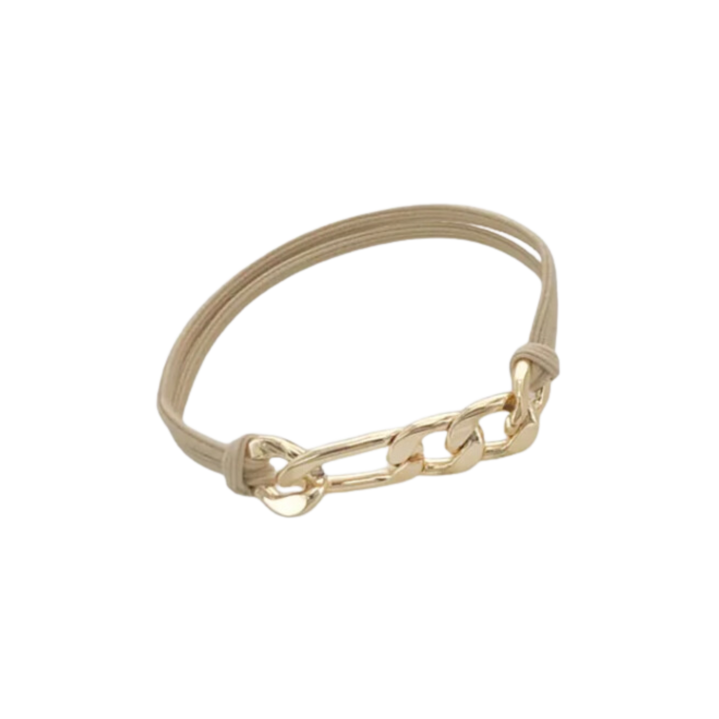 Flare Tan & Gold Hairband