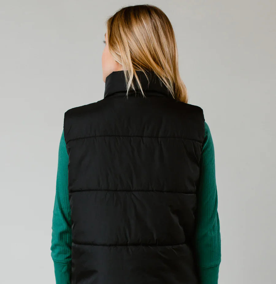 Peak Puffer in Black