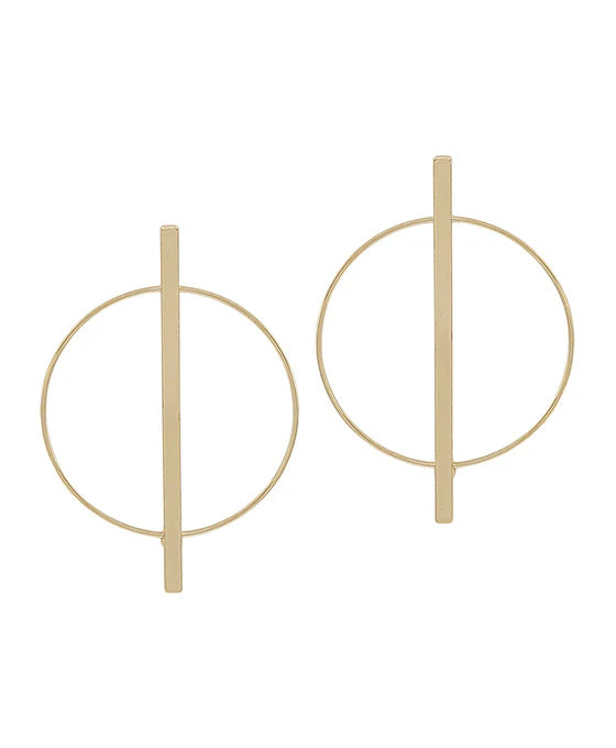 Halo Bar Earrings