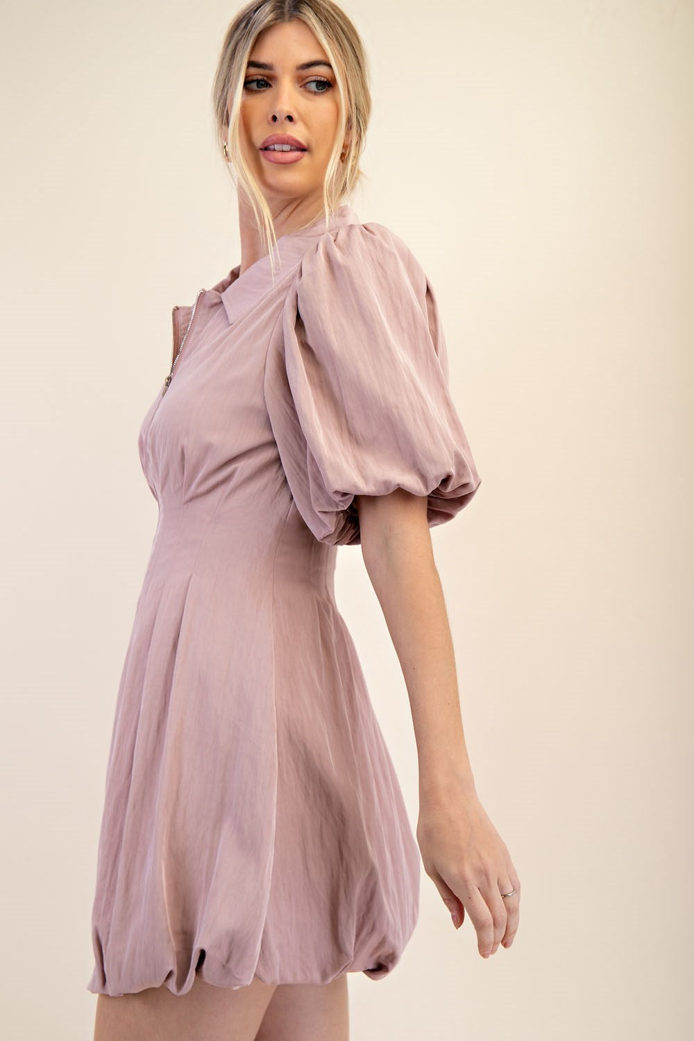 Zipped Elegance Dress