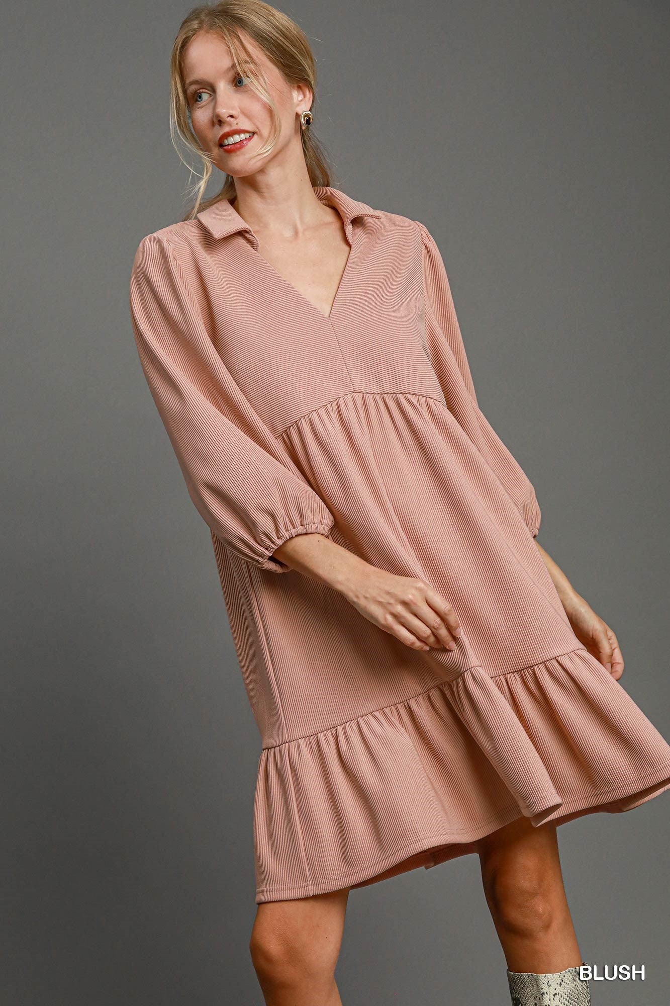 Blushing Layers Dress