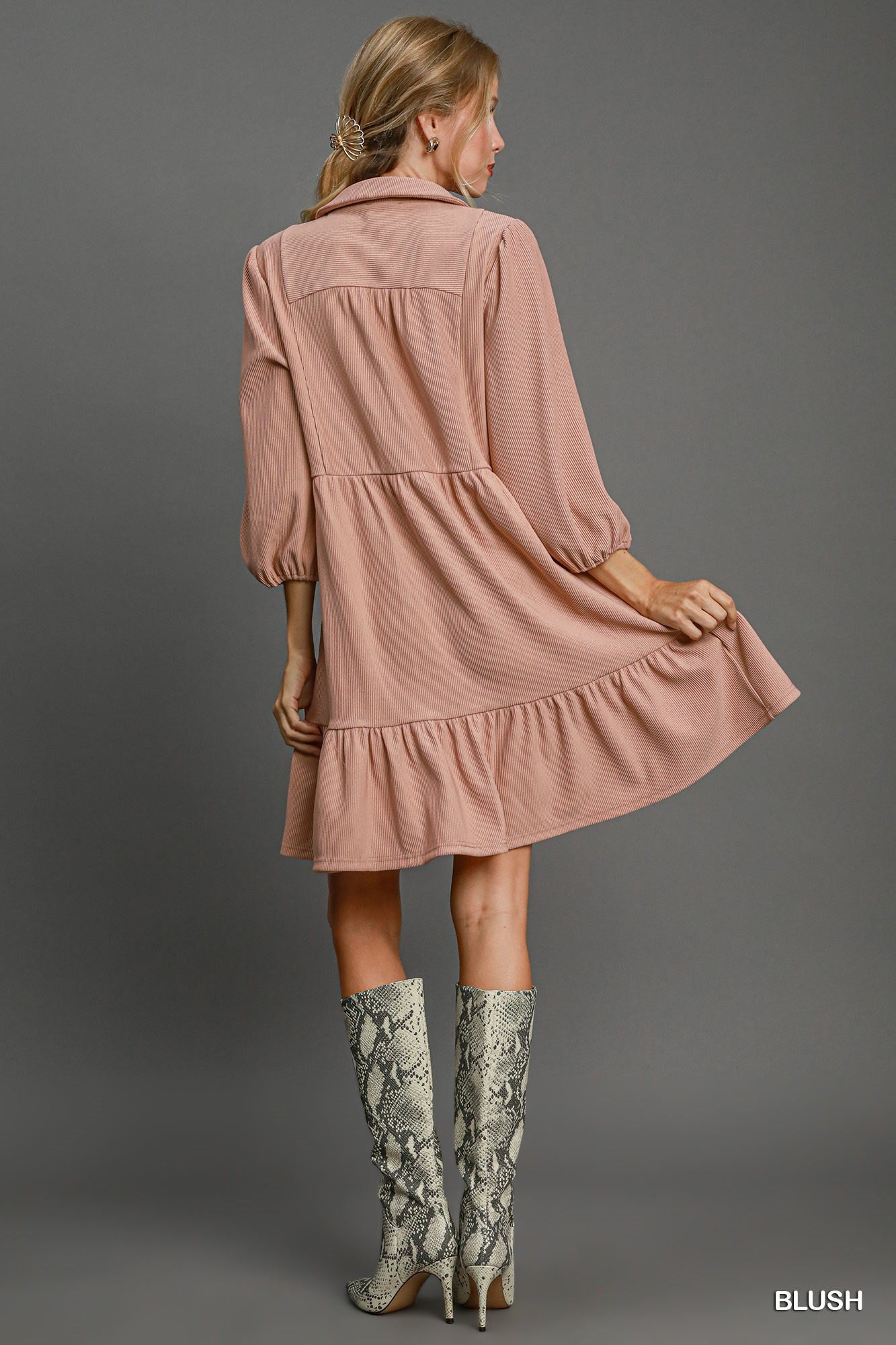 Blushing Layers Dress