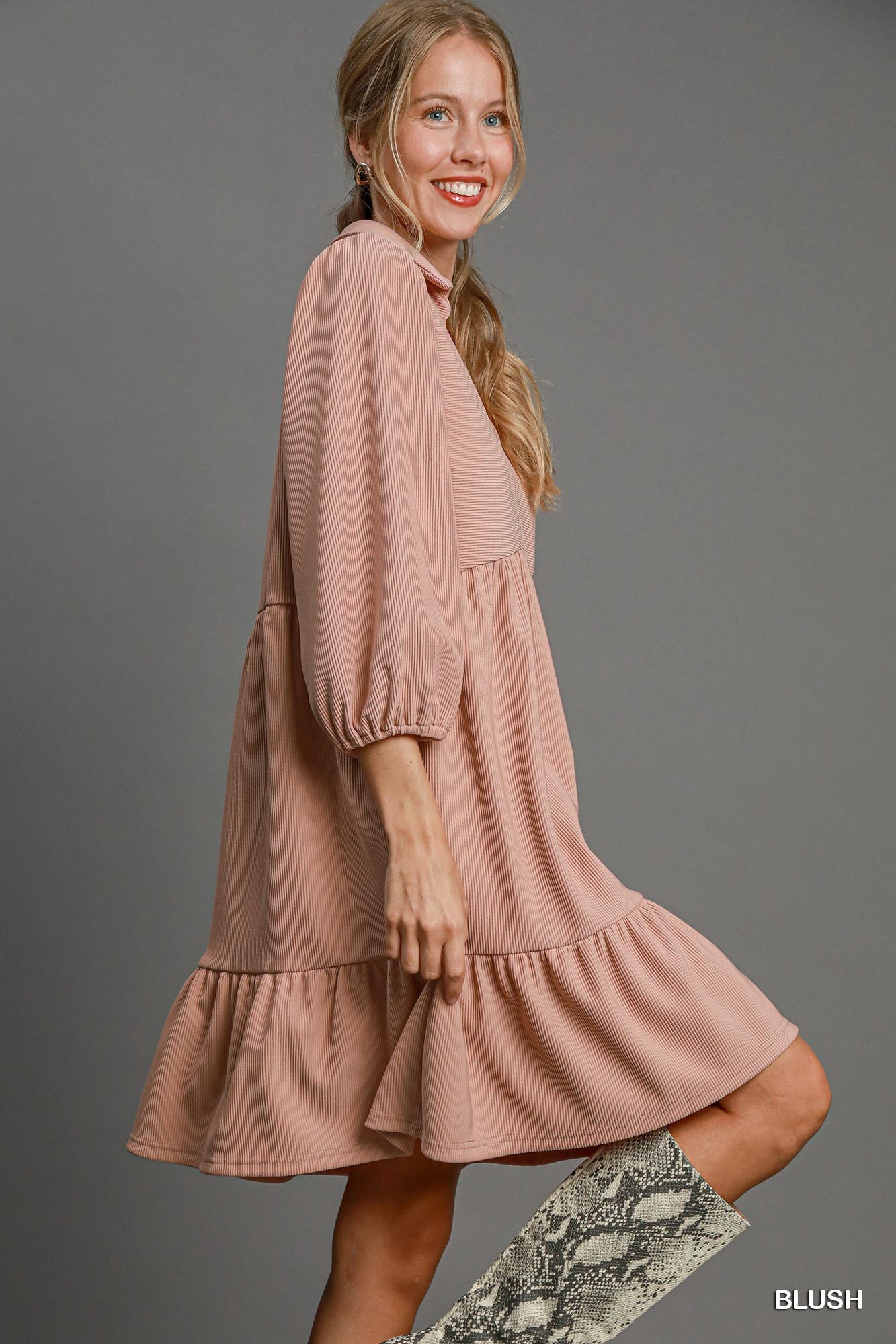 Blushing Layers Dress