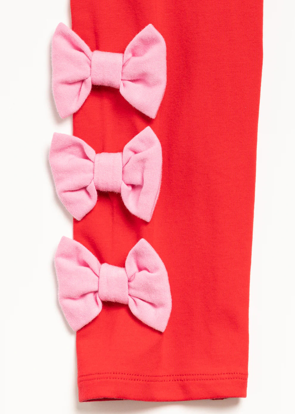 Red Bow Leggings