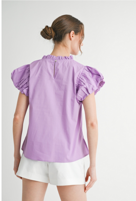 Frill & Flow Top