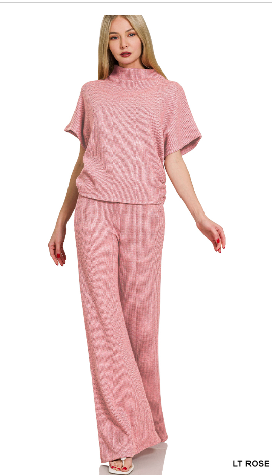 Luxe Lounge Set in Rose