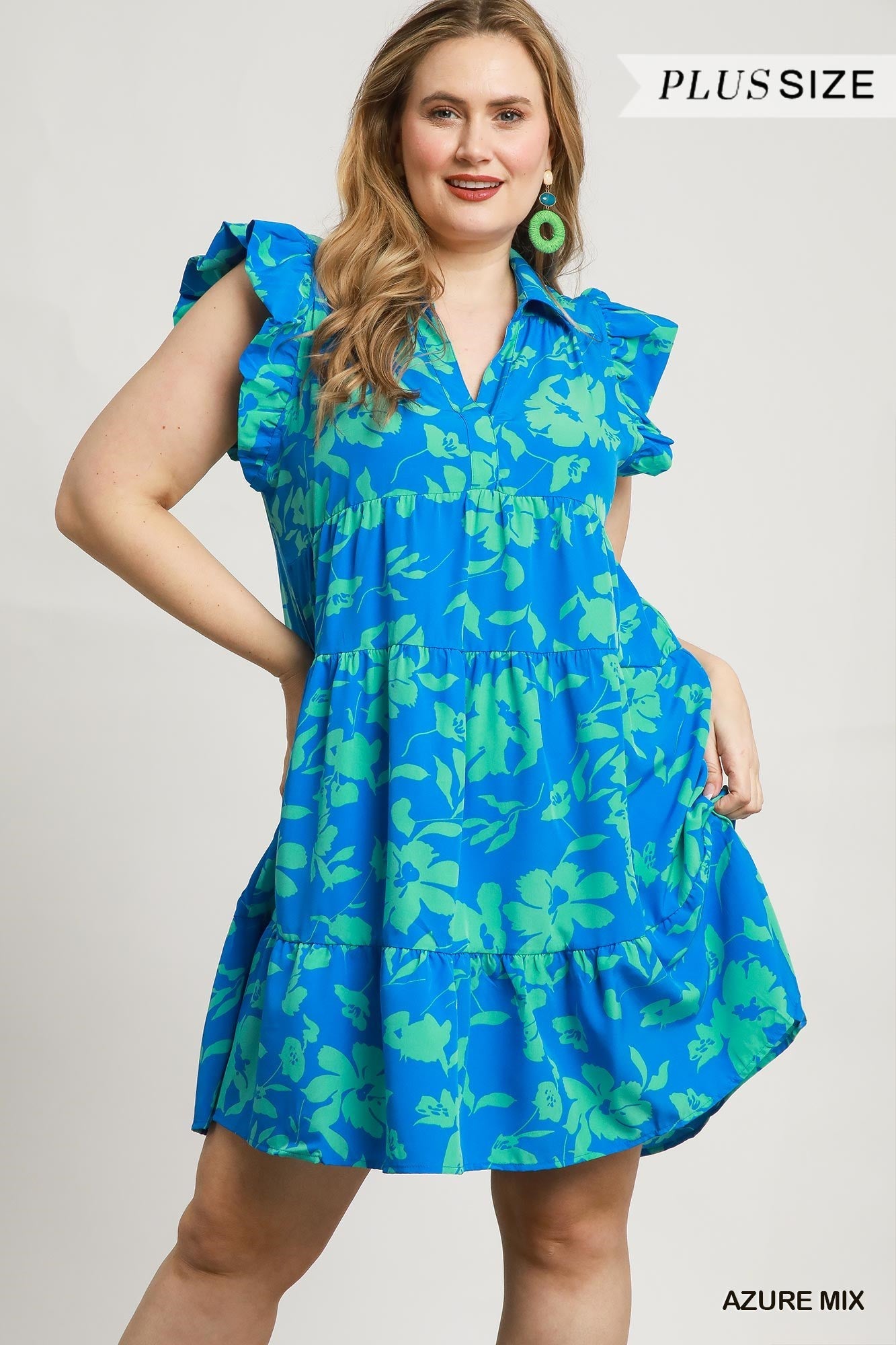 Floral Print A-Line