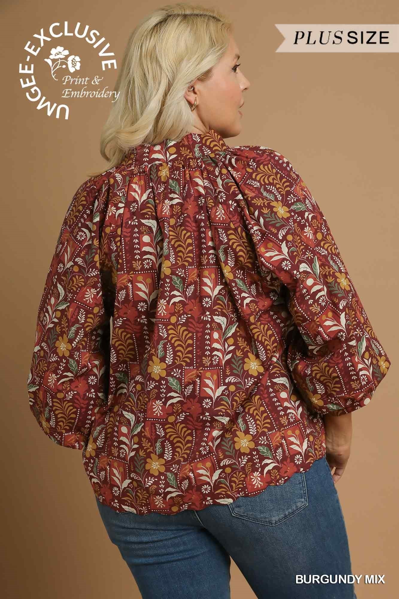 Botanical Bloom Top