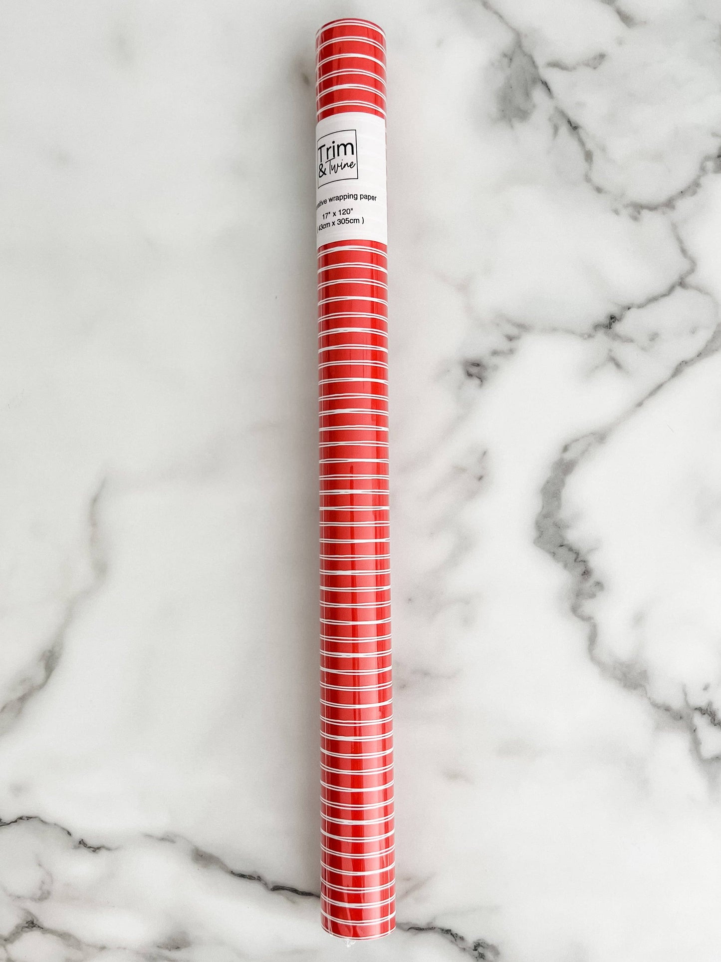 Candy Cane Stripes Wrapping Paper