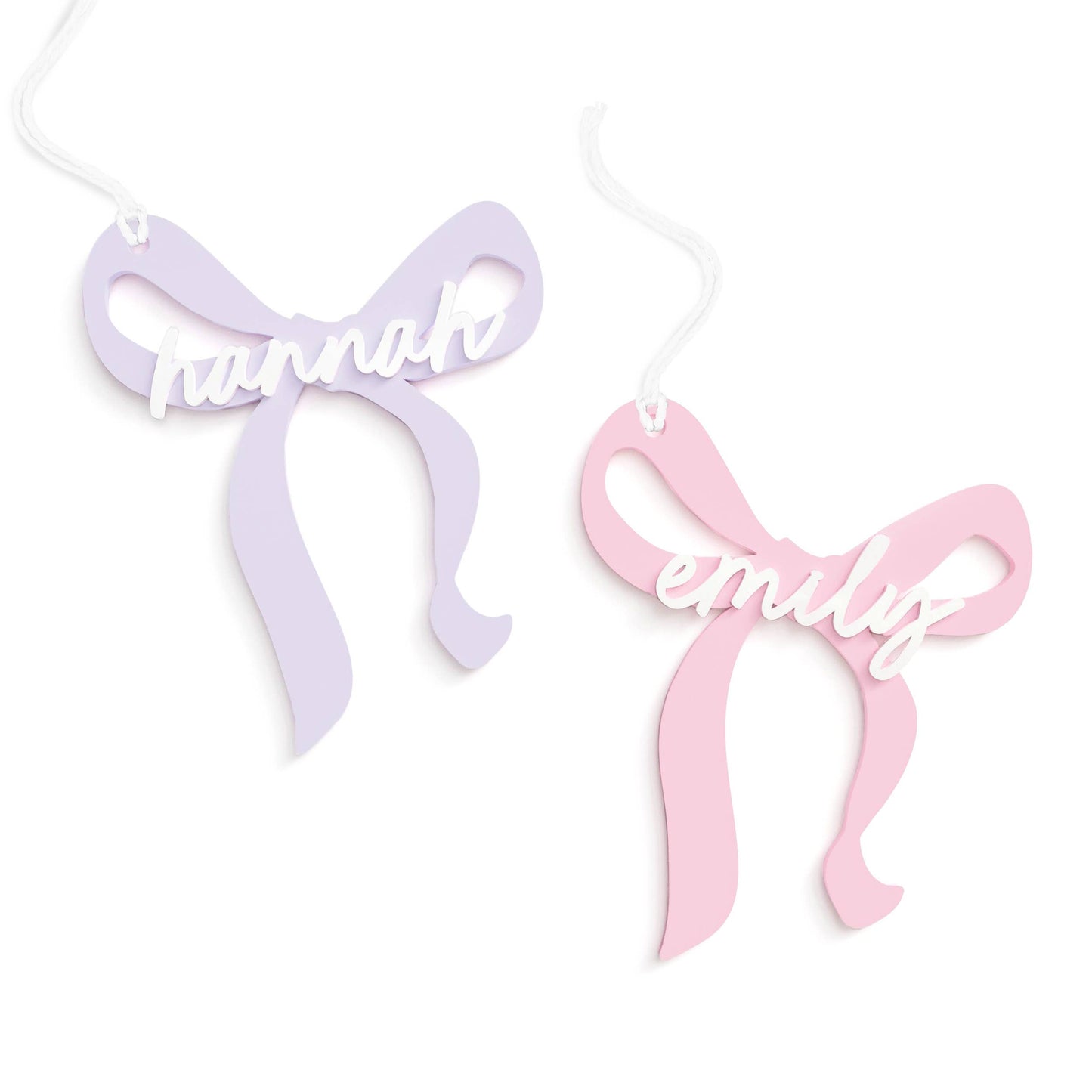Coquette Bow Tag