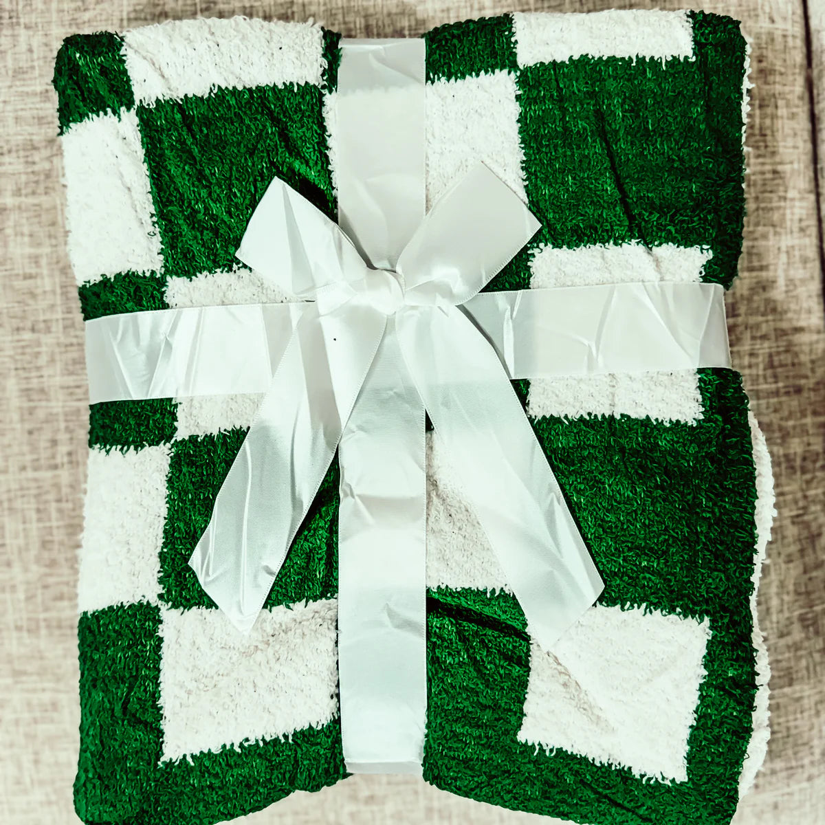 Green Check Blanket