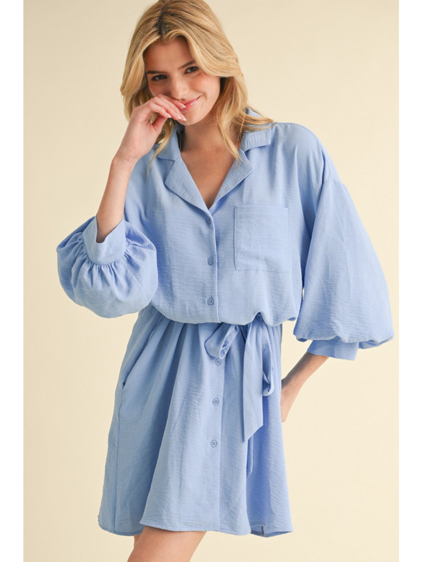 Sky Blue Dress