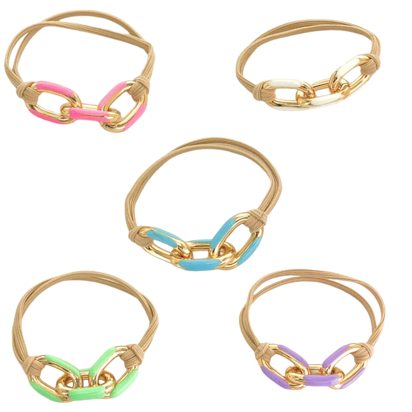 Enamel Hair Tie