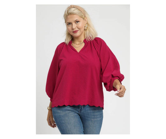 Scallop Whisper in Red