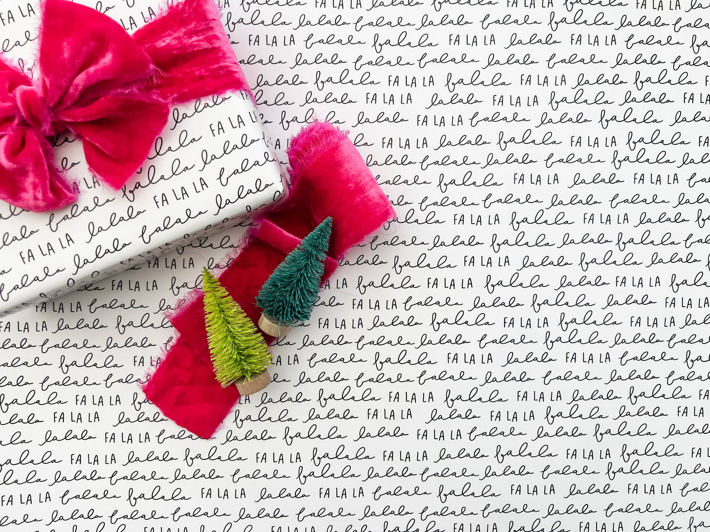 Fa La La Wrapping Paper
