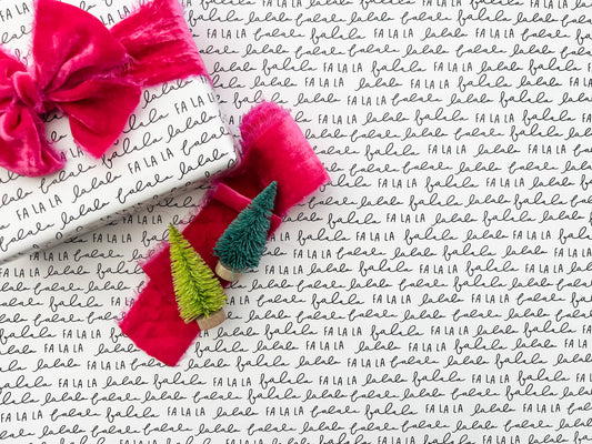 Fa La La Wrapping Paper