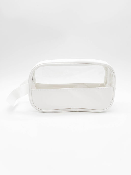 Clear/White Mini Bag