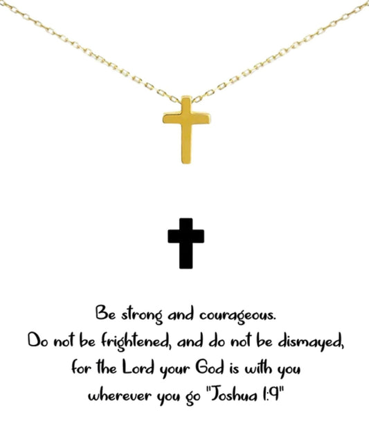 Joshua 1:9 in Gold