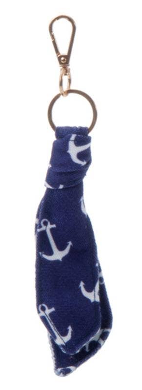 Preppy Pelican Keychain Anchors Away 4"