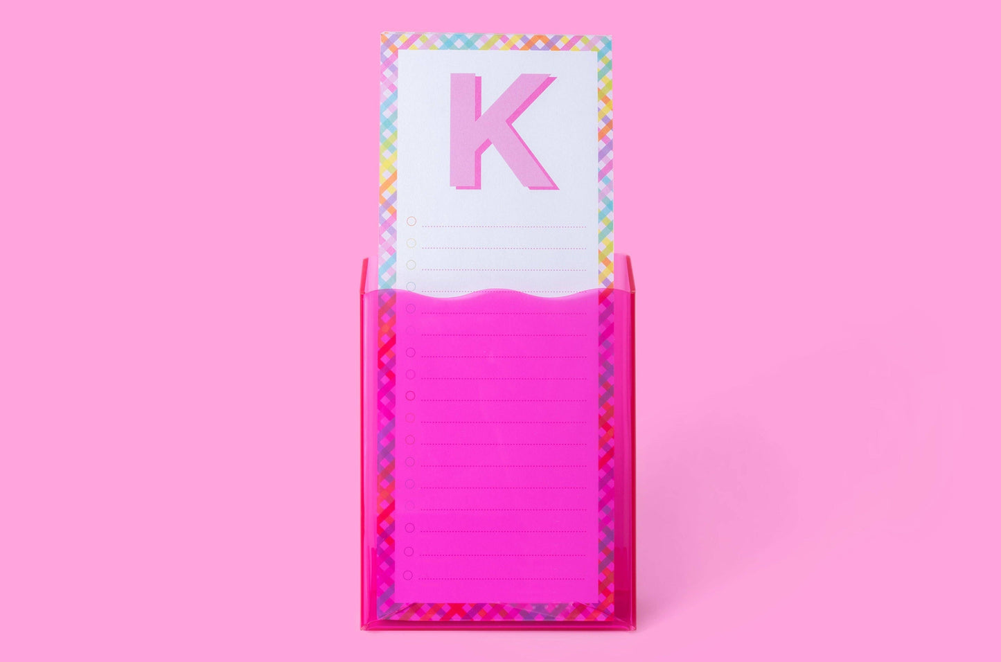 *ON SALE* 1-Pocket Acrylic Display - Small - Hot Pink