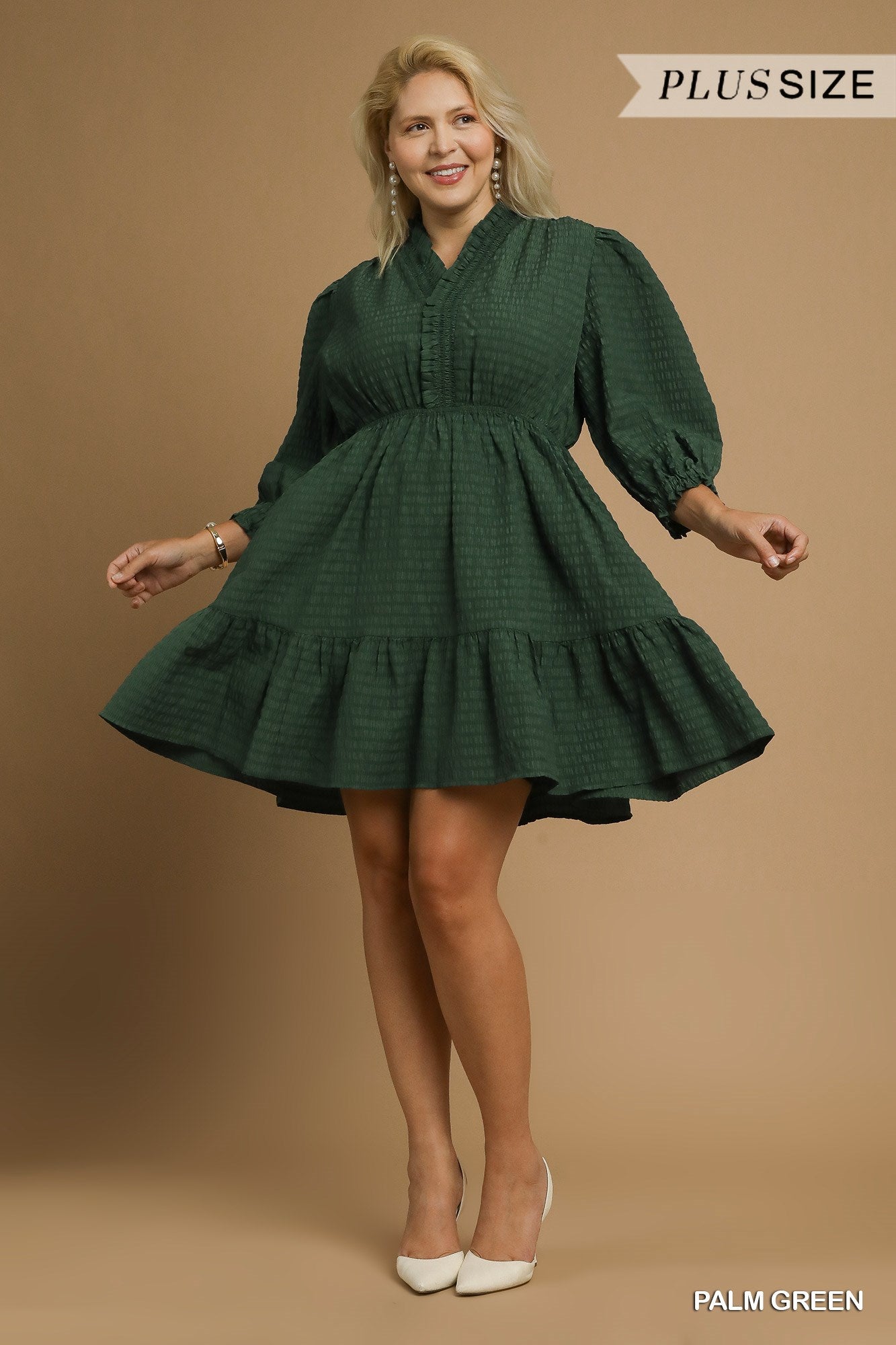 Sagebrush Ruffle Dress