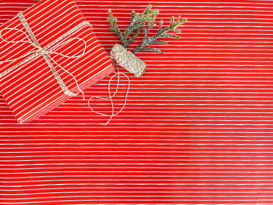 Candy Cane Stripes Wrapping Paper
