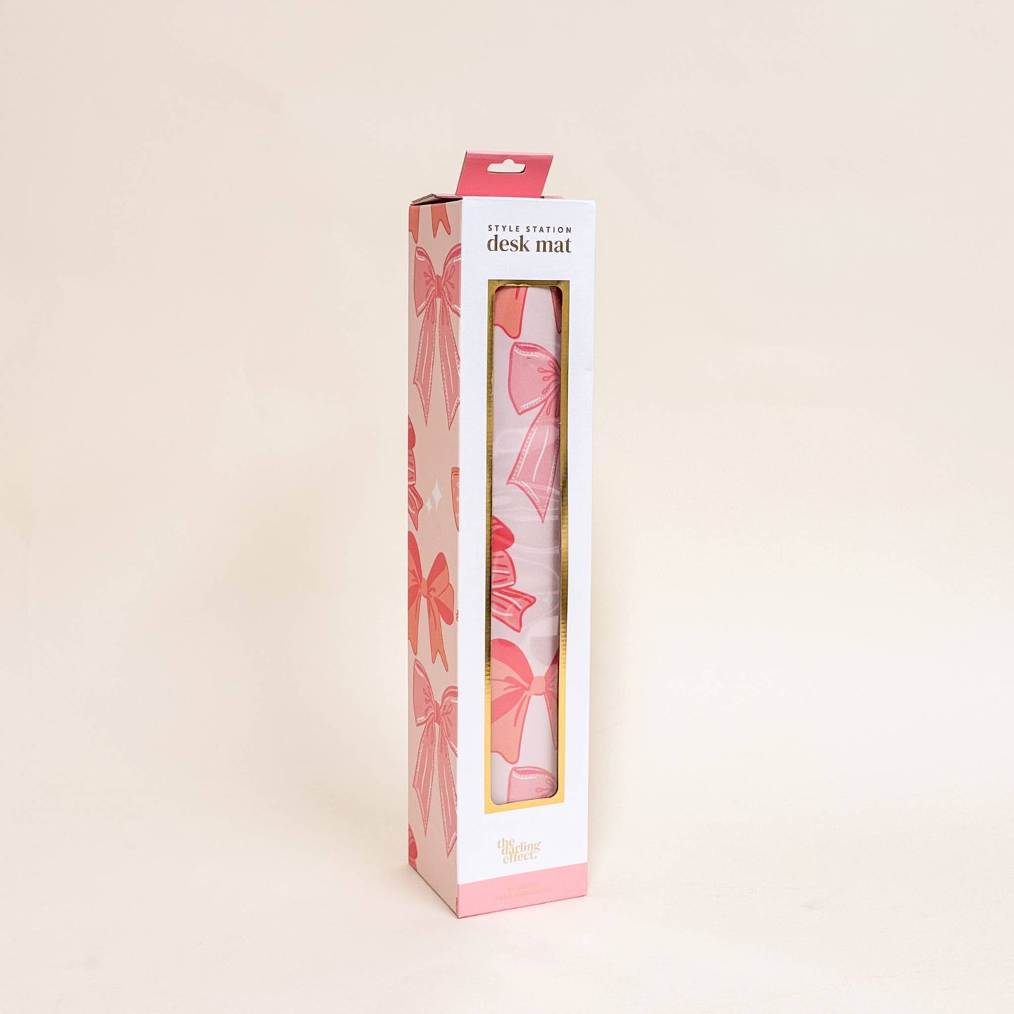 Style Station Desk Mat-Blushing Bows