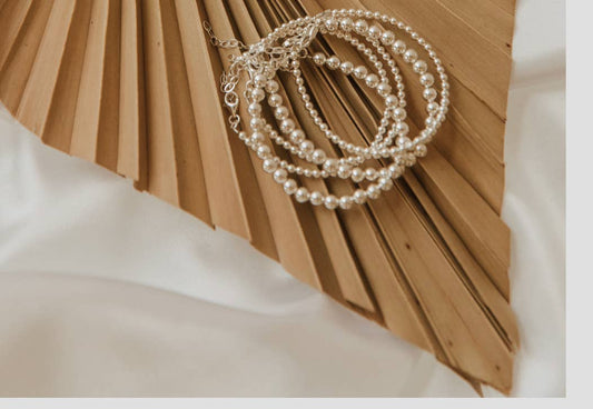 Sterling Silver Luxe Beaded Bracelet