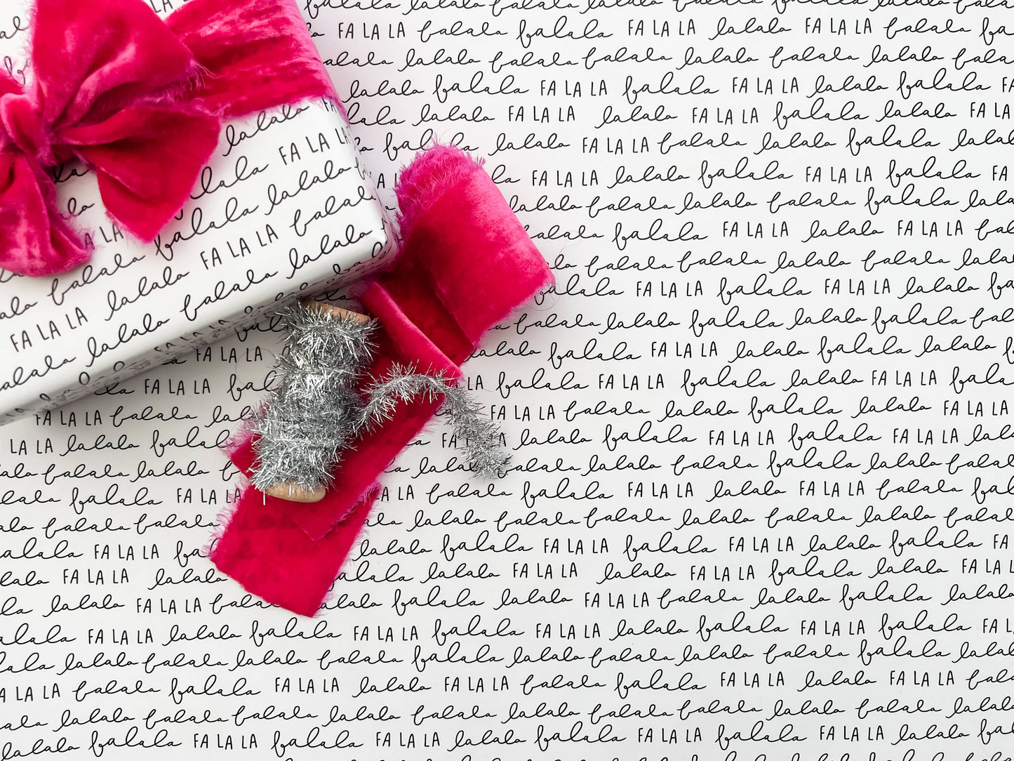Fa La La Wrapping Paper