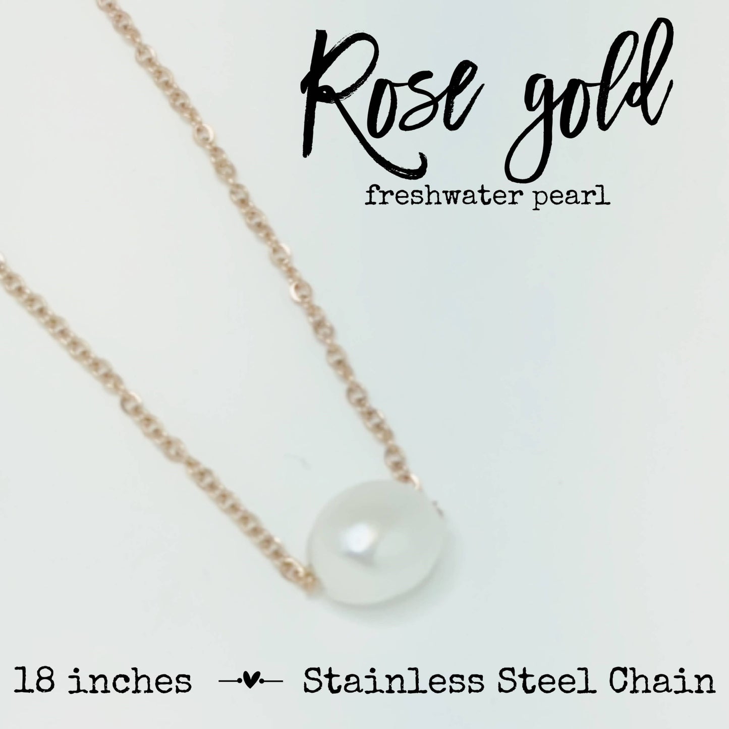 Gift for Best Friend - Dainty Pearl Necklace