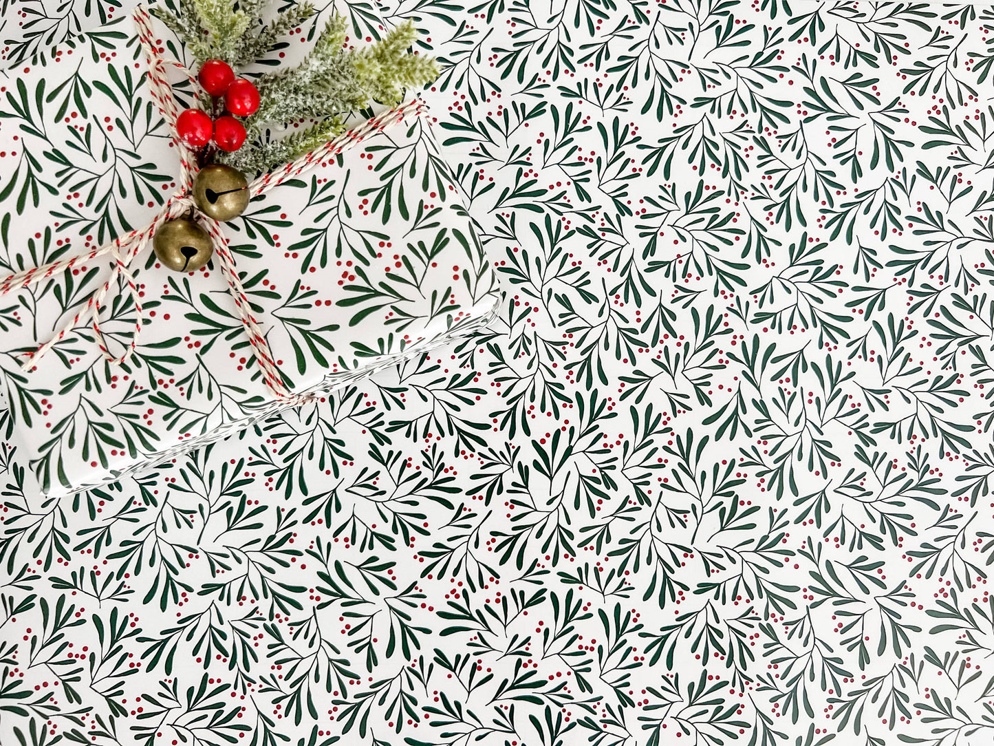Merry Moss Wrapping Paper