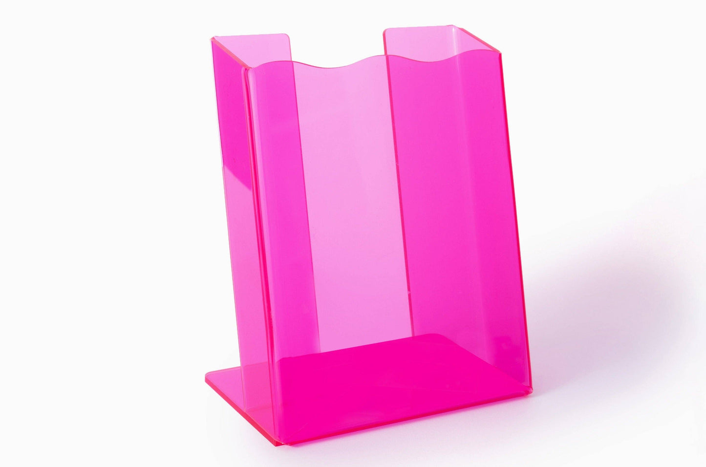 *ON SALE* 1-Pocket Acrylic Display - Small - Hot Pink