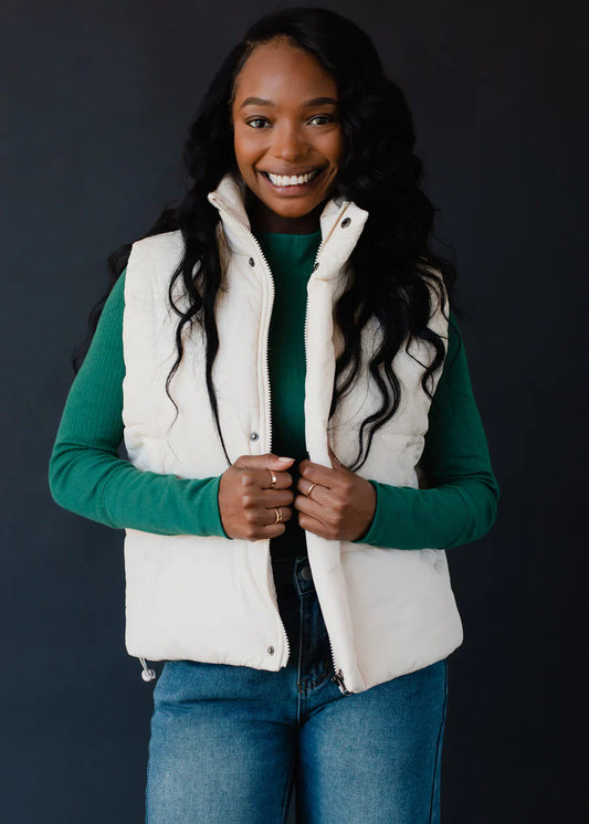 Peak Puffer in Oatmeal