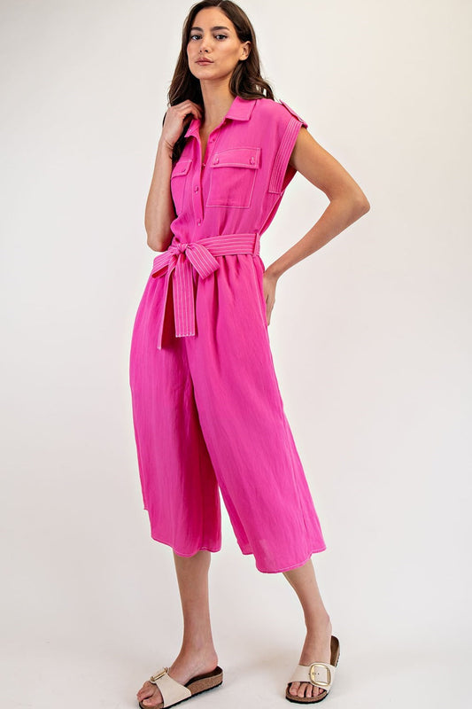Sweet Pink Jumpsuit