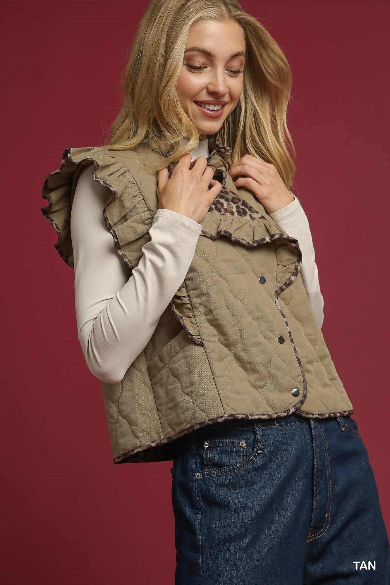 Wild Ruffle Vest