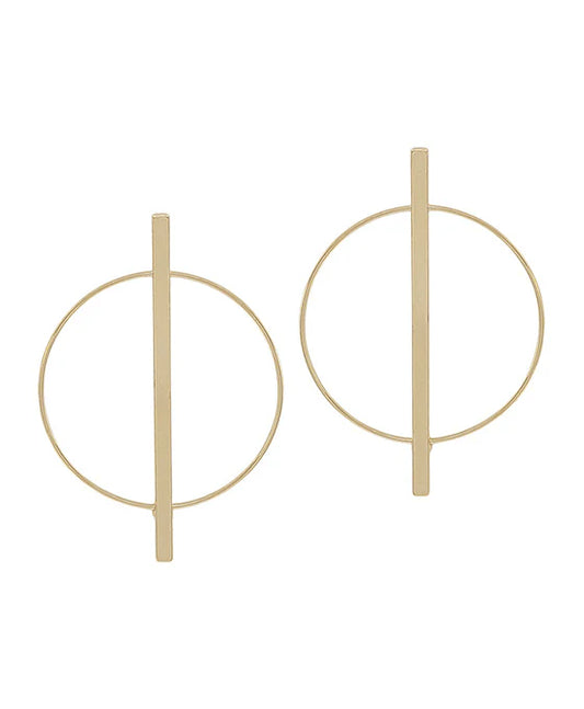 Halo Bar Earrings
