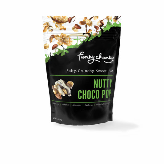 Nutty Chocolate Popcorn | 2oz