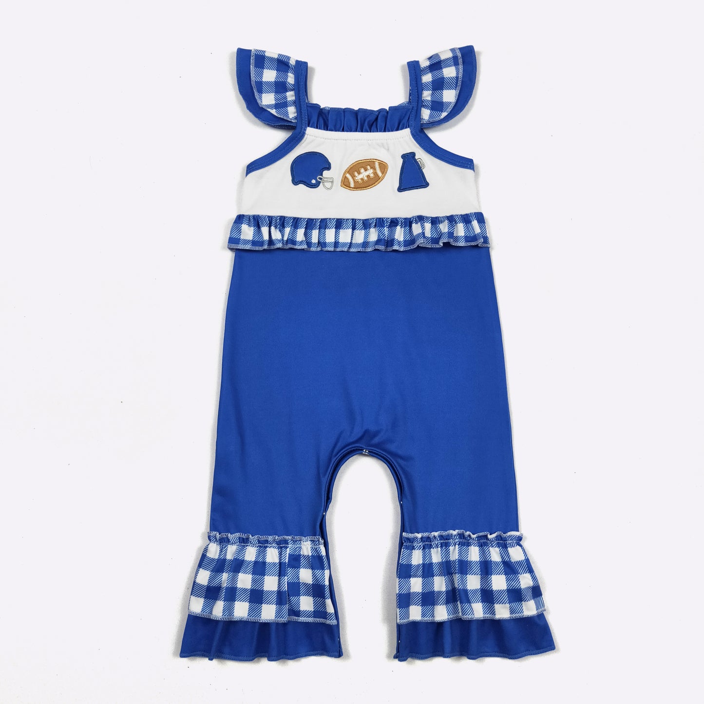 Game Day Romper | Blue