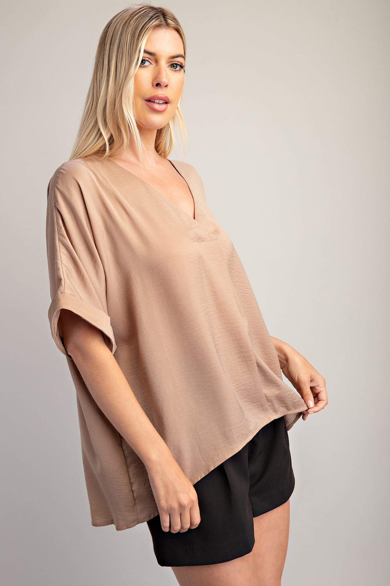 YaYa Blouse | Taupe