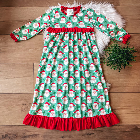 St. Nick Green Gown