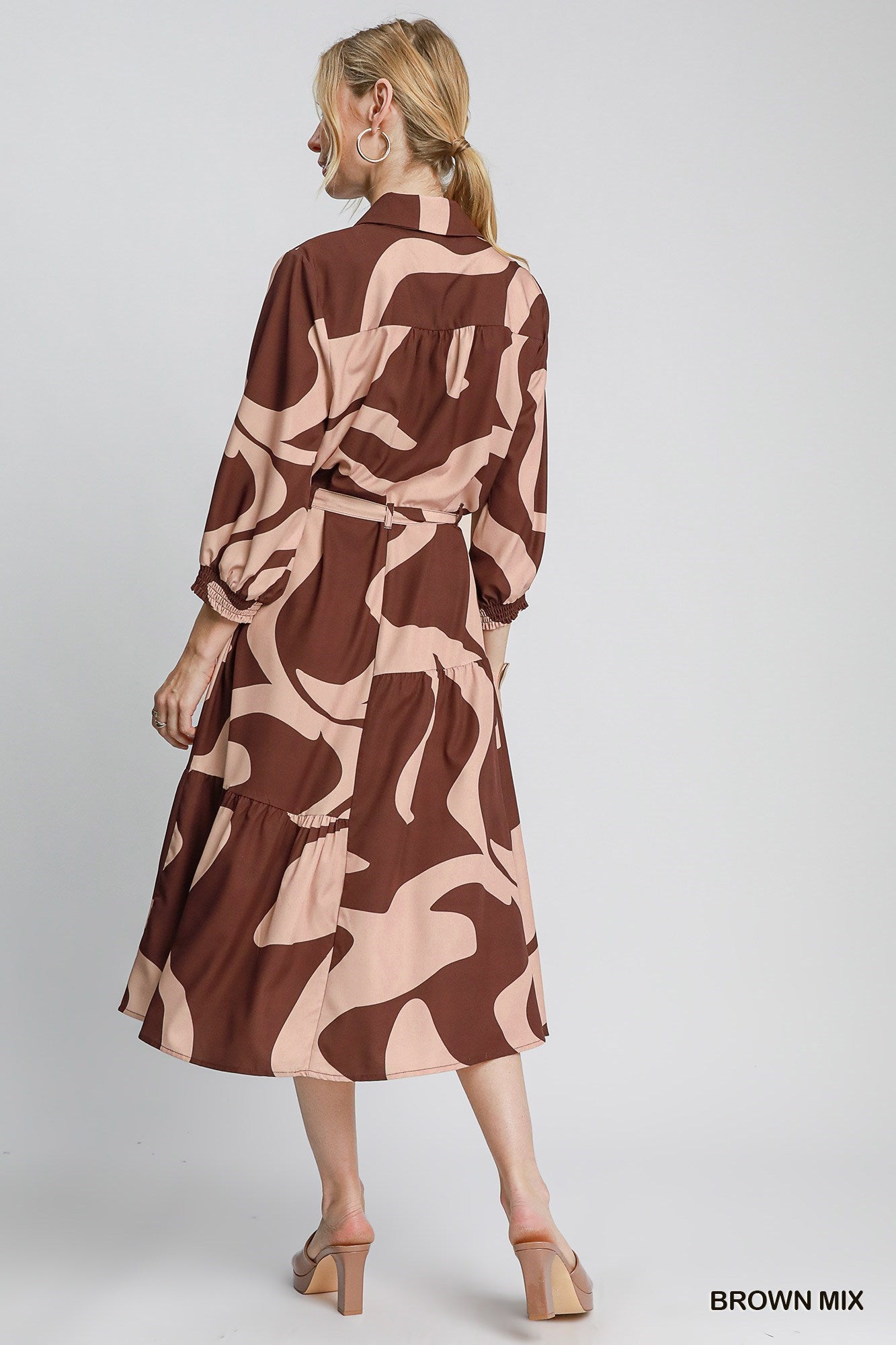 Espresso Elegance Dress