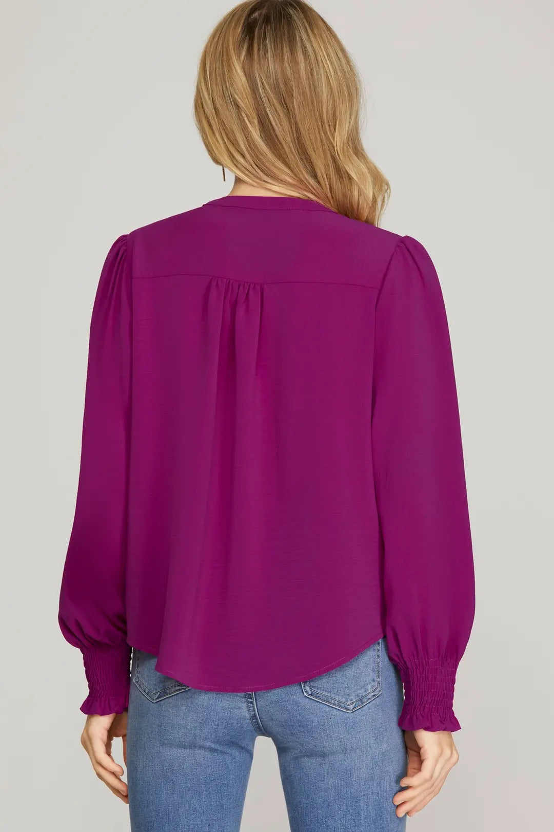Pleat & Poise Blouse