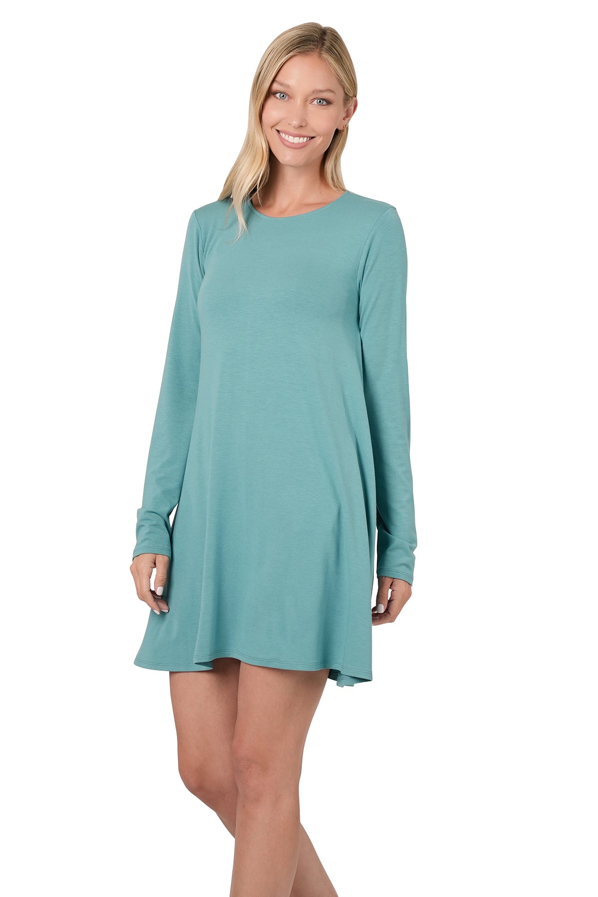 Swing & Sway Tunic in Dusty Teal